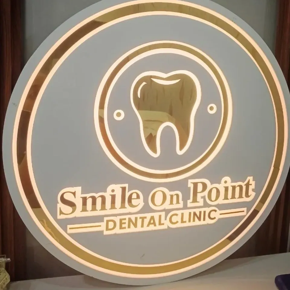 Smile on Point dental reception area in Vijay Nagar Delhi